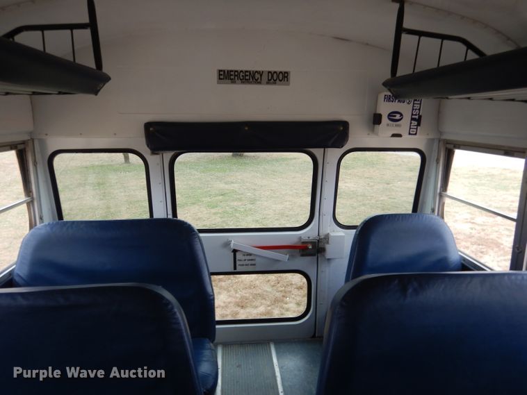 image for item DG5859 2002 GMC Blue Bird CV200G school bus