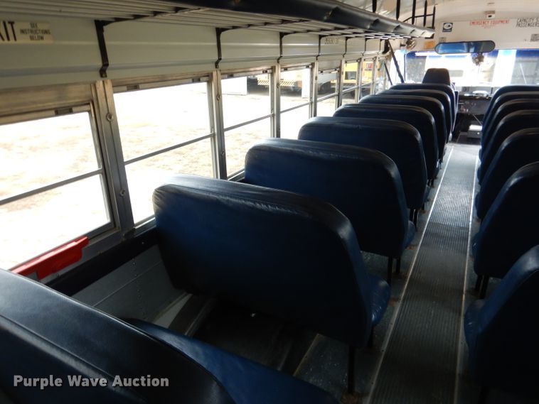 image for item DG5859 2002 GMC Blue Bird CV200G school bus