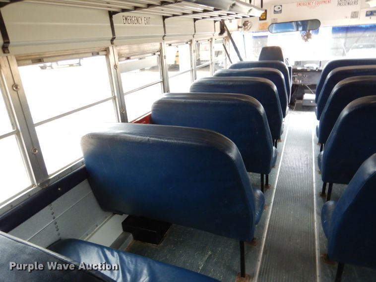 image for item DG5859 2002 GMC Blue Bird CV200G school bus