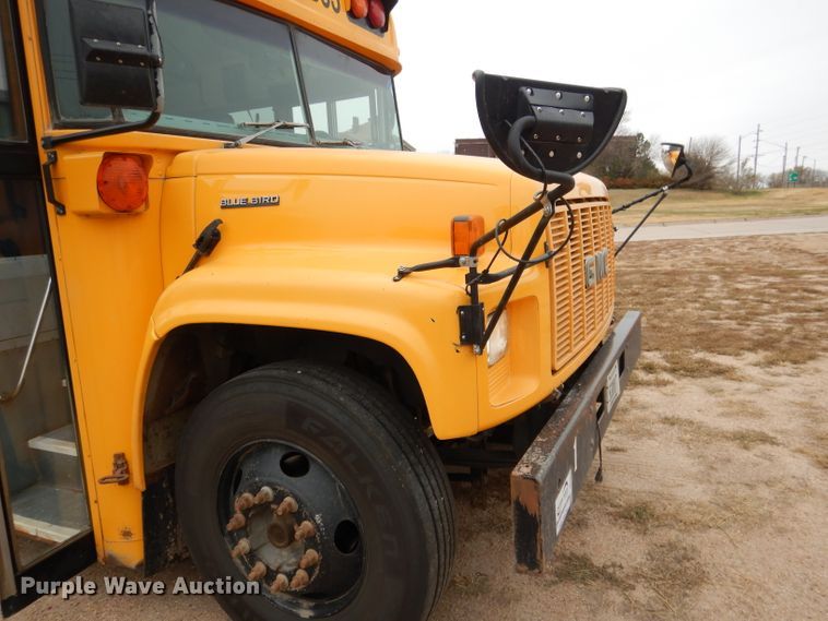 image for item DG5859 2002 GMC Blue Bird CV200G school bus