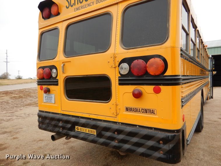 image for item DG5859 2002 GMC Blue Bird CV200G school bus