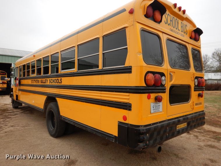 image for item DG5859 2002 GMC Blue Bird CV200G school bus