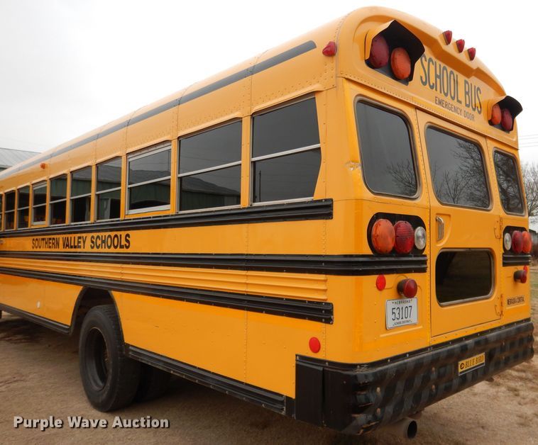 image for item DG5859 2002 GMC Blue Bird CV200G school bus