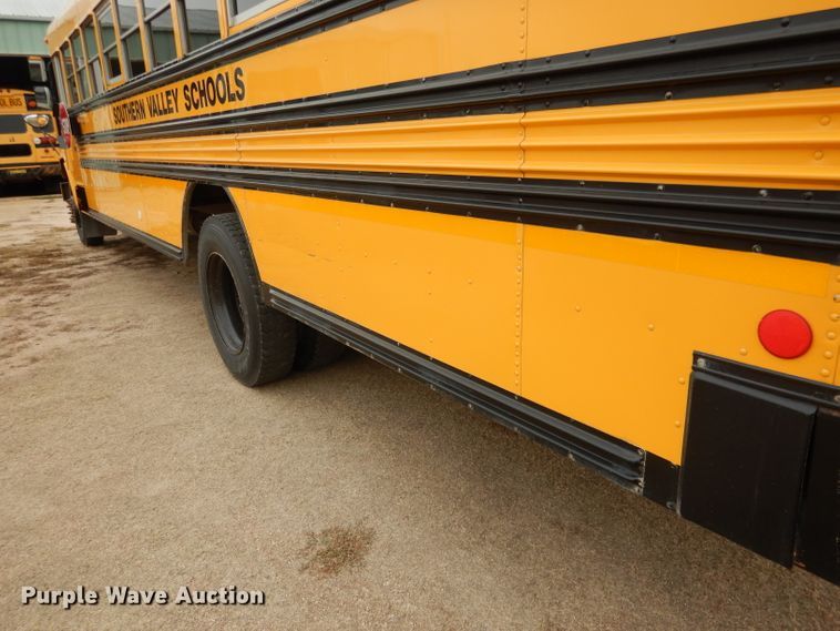 image for item DG5859 2002 GMC Blue Bird CV200G school bus