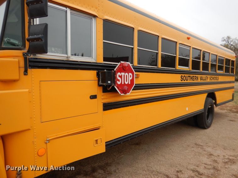 image for item DG5859 2002 GMC Blue Bird CV200G school bus