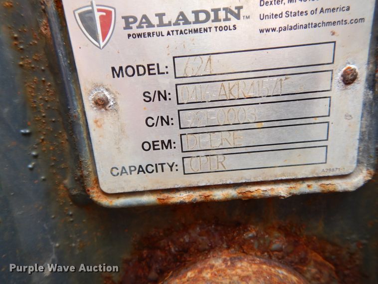 image for item DH2189 2003 John Deere 624H wheel loader