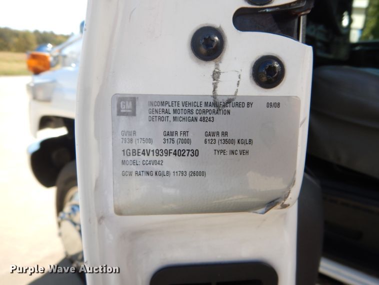 image for item DH2211 2009 Chevrolet C4500 ambulance