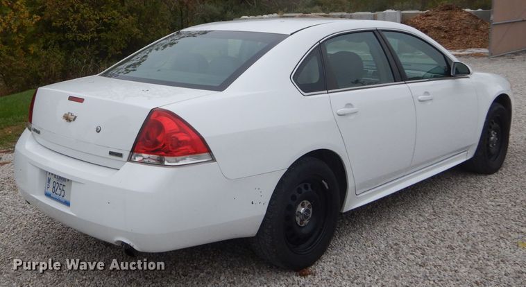 image for item DH2213 2012 Chevrolet Impala Police Cruiser