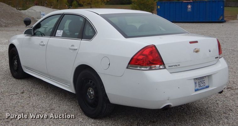image for item DH2213 2012 Chevrolet Impala Police Cruiser