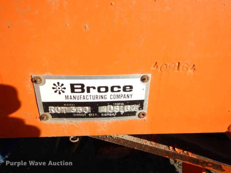 image for item DH2629 2013 Broce RCT-350 broom