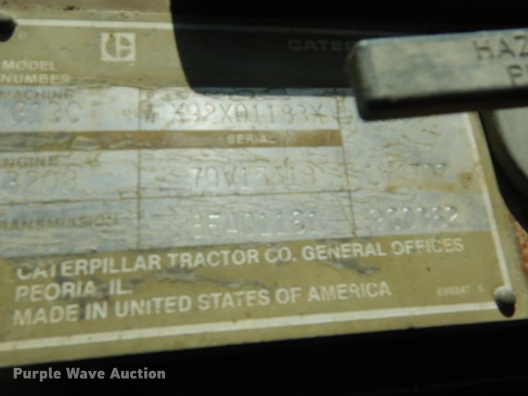 image for item DH2636 1987 Caterpillar 613C elevating scraper