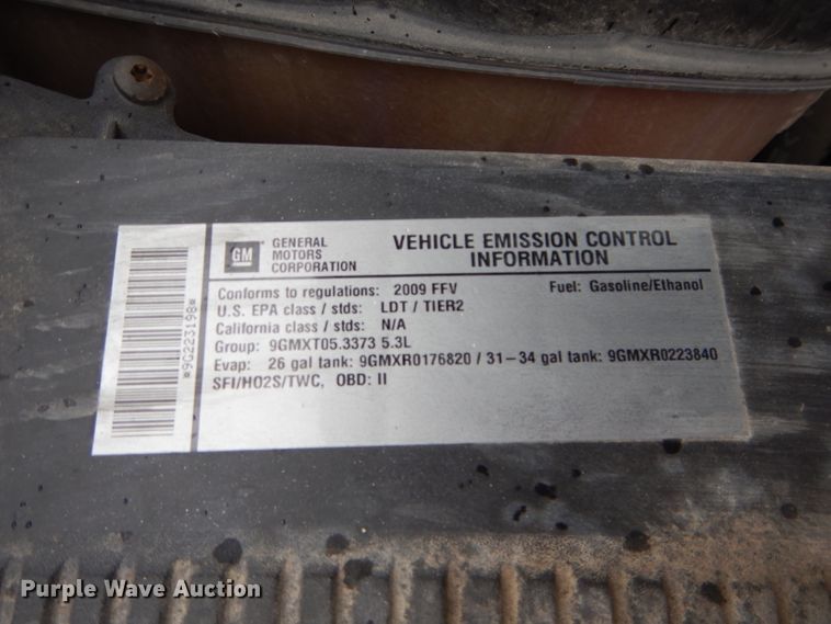 image for item DH2673 2009 Chevrolet Silverado 1500 Crew Cab pickup truck