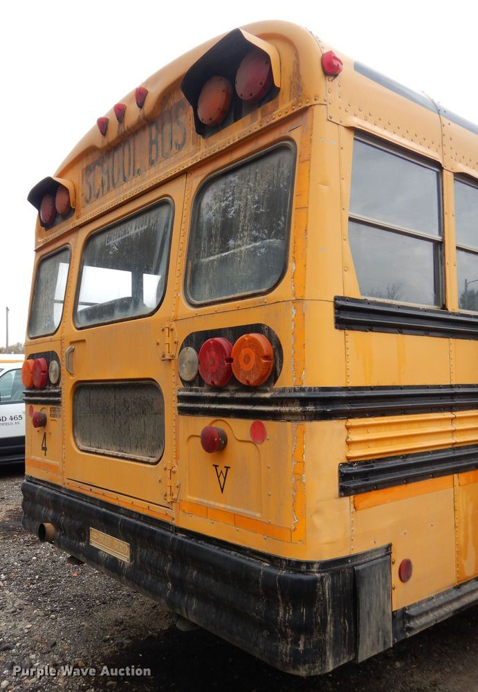 image for item DH3616 1998 Blue Bird TC2000 school bus