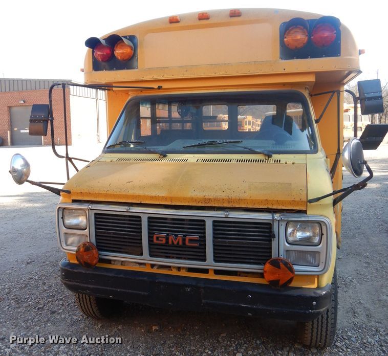 image for item DH3619 1991 GMC Vandura school bus