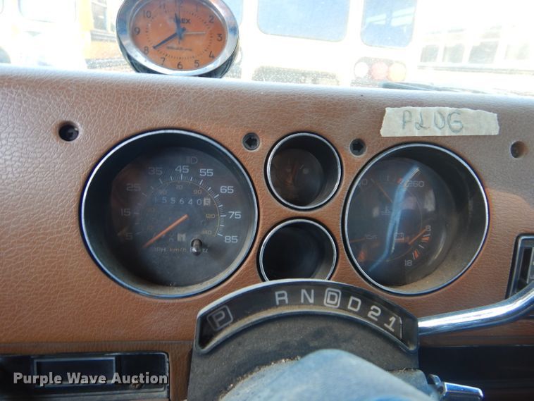 image for item DH3619 1991 GMC Vandura school bus