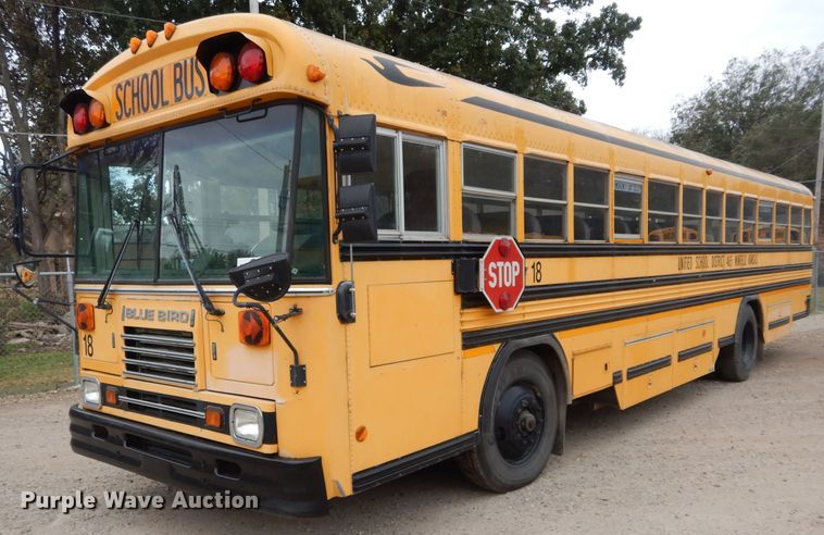image for item DH3621 1998 Blue Bird TC2000 school bus