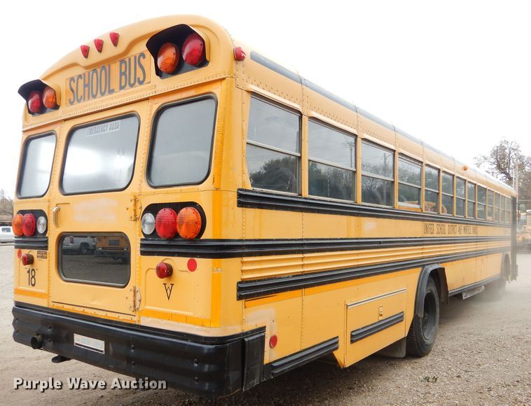 image for item DH3621 1998 Blue Bird TC2000 school bus