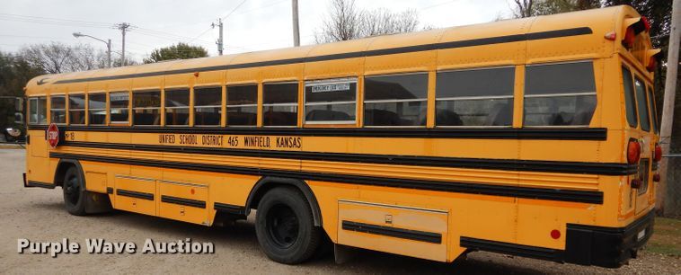 image for item DH3621 1998 Blue Bird TC2000 school bus