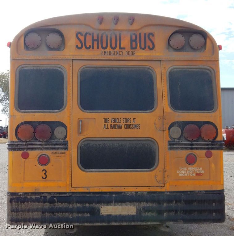 image for item DH3622 1999 Blue Bird TC2000 school bus