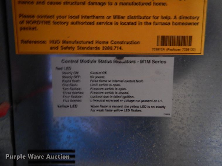 image for item DI2359 2005 Cavalier FEMA mobile home