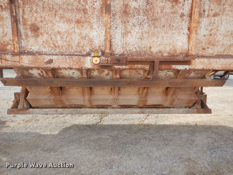 image for item DI2376 1980 Ranch Manufacturing Co bottom dump trailer