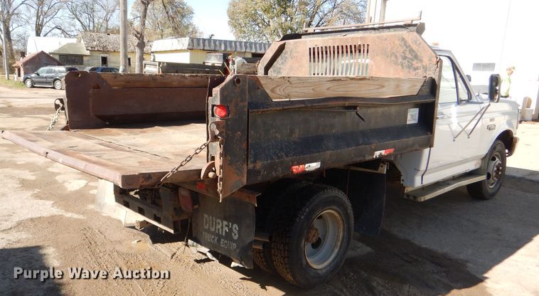 image for item DI2600 1997 Ford F350 XL dump bed pickup truck
