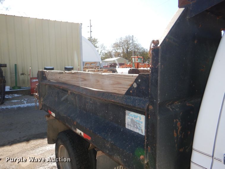 image for item DI2600 1997 Ford F350 XL dump bed pickup truck