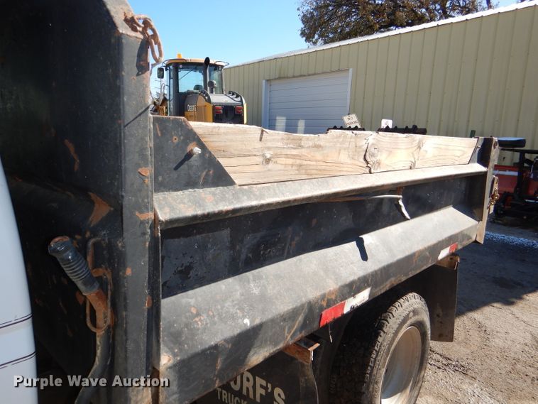 image for item DI2600 1997 Ford F350 XL dump bed pickup truck