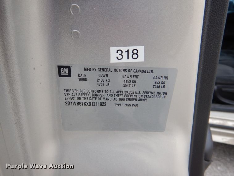 image for item DI2708 2009 Chevrolet Impala LS