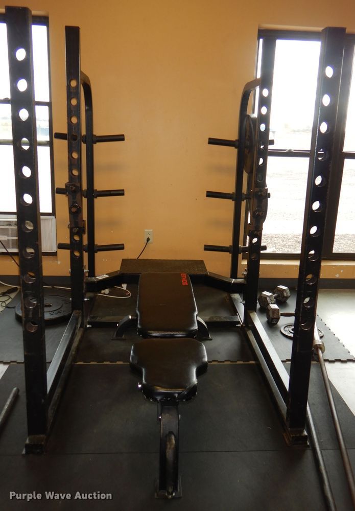 image for item DY9343 Body Power single weightlifting rack