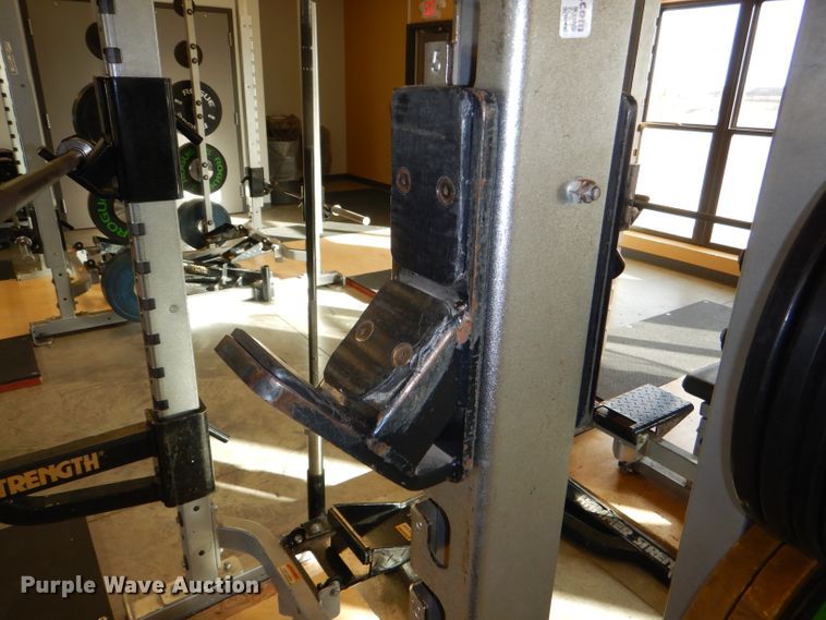 image for item DY9344 Hammer Strength double weightlifting rack