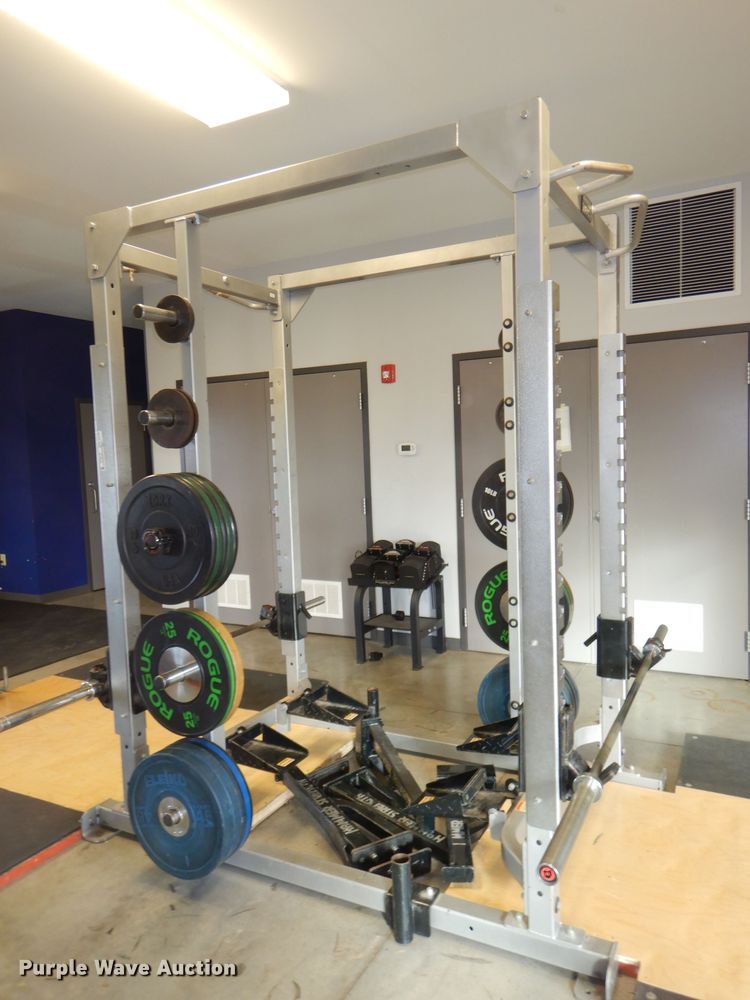 image for item DY9345 Hammer Strength double weightlifting rack