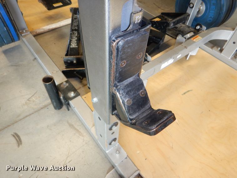 image for item DY9345 Hammer Strength double weightlifting rack