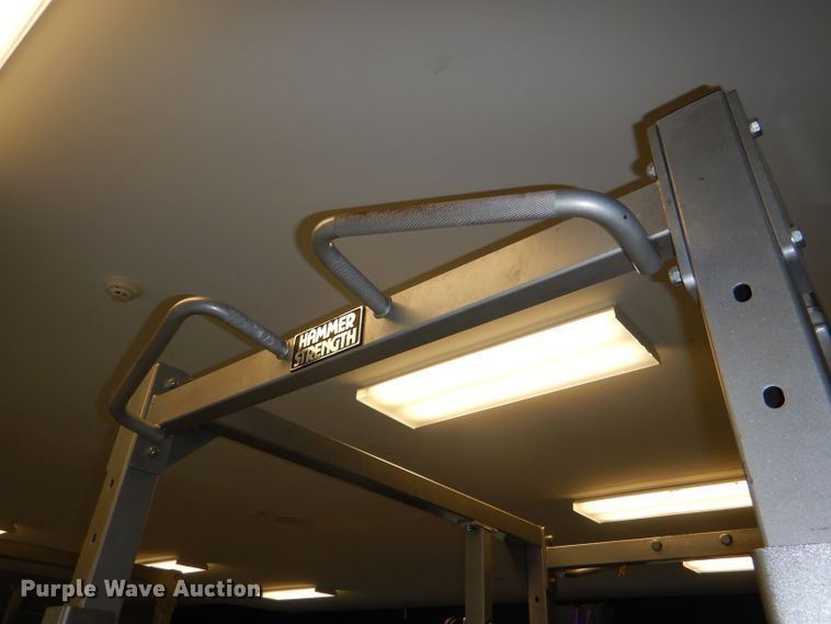 image for item DY9345 Hammer Strength double weightlifting rack