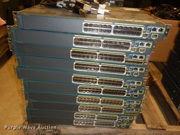 image for item DY9371 (10) Cisco WSC-2960S-24PDL 24-port switches