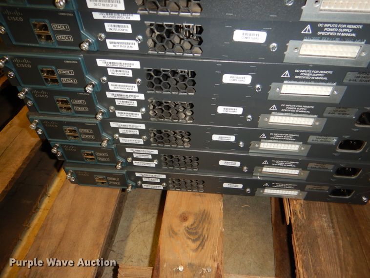 image for item DY9371 (10) Cisco WSC-2960S-24PDL 24-port switches