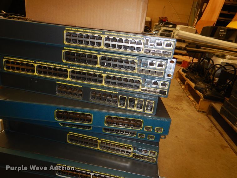 image for item DY9377 (10) Cisco switches
