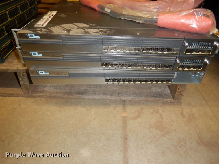 image for item DY9379 (3) Cisco WSC-3750X-12S 12-port switches