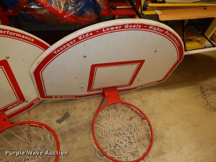 image for item DY9384 (4) B-B Goal basketball backboards