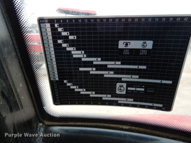 image for item EC9120 2013 Case IH Farmall 120A MFWD tractor