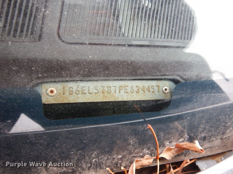 image for item EC9125 1985 Cadillac Eldorado