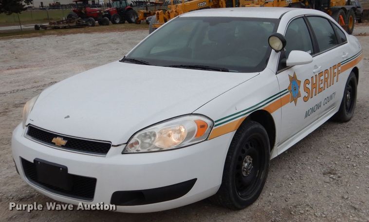 image for item EC9128 2012 Chevrolet Impala Police Cruiser