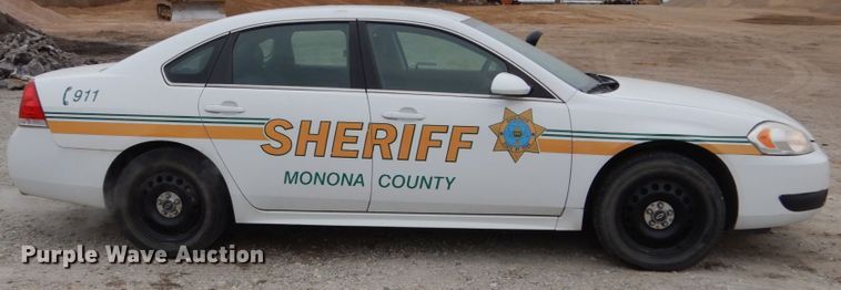 image for item EC9128 2012 Chevrolet Impala Police Cruiser