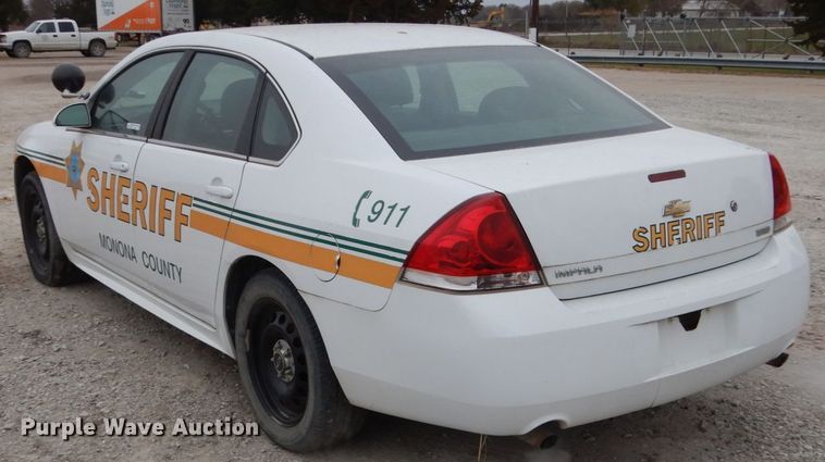 image for item EC9128 2012 Chevrolet Impala Police Cruiser