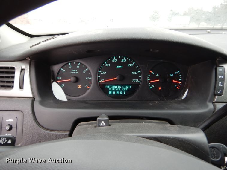 image for item EC9128 2012 Chevrolet Impala Police Cruiser