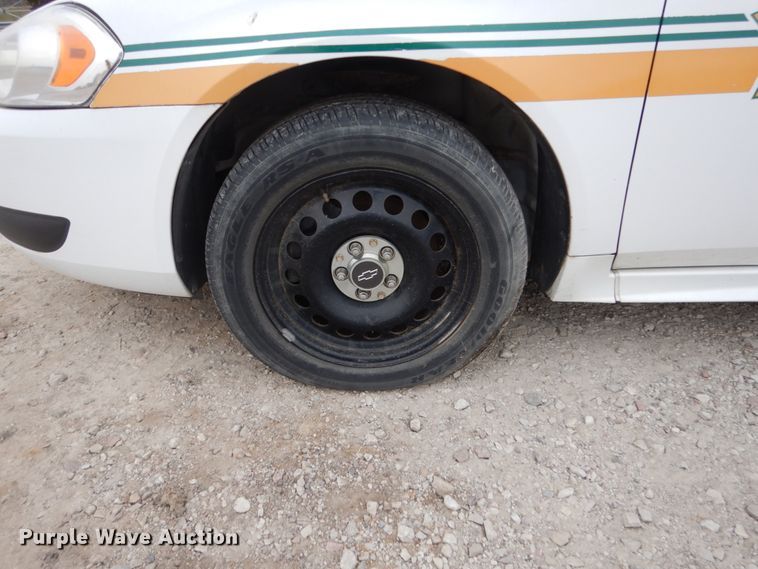 image for item EC9128 2012 Chevrolet Impala Police Cruiser