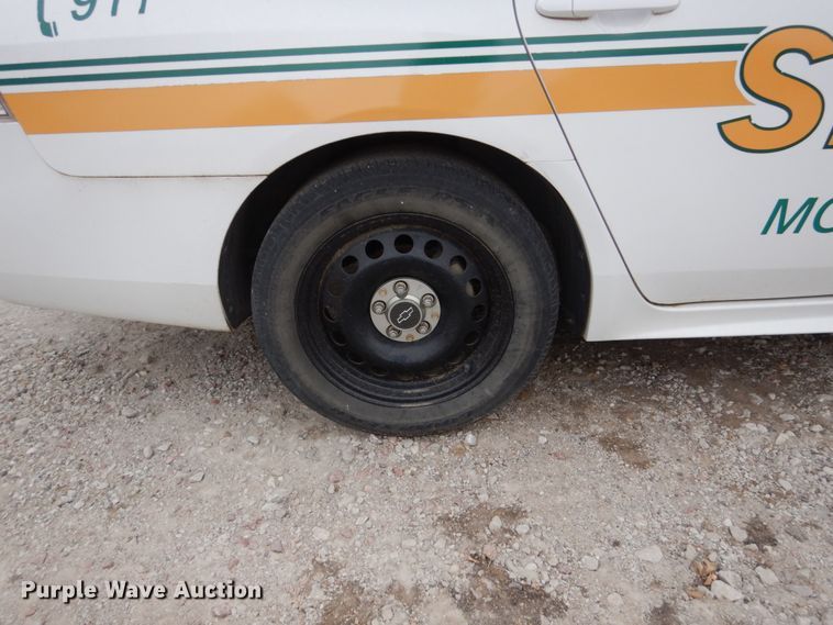 image for item EC9128 2012 Chevrolet Impala Police Cruiser