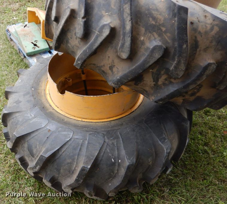 image for item EC9135 (2) 16.9-24 tires and wheels