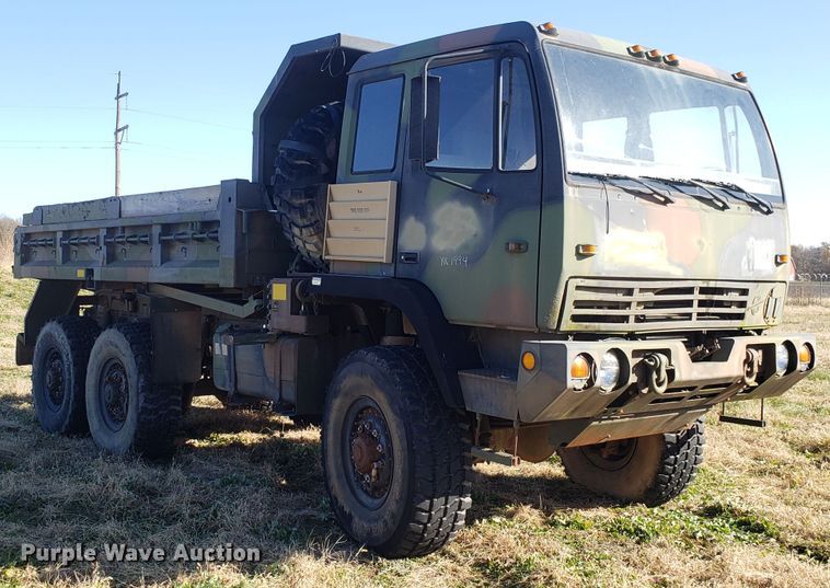 image for item ET9971 1994 Stewart & Stevenson MTV M-1090 dump truck