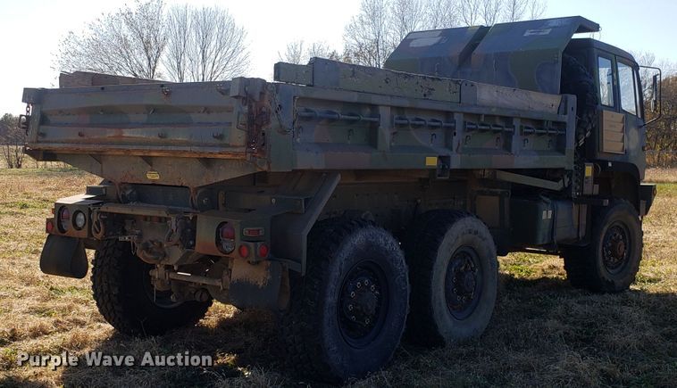 image for item ET9971 1994 Stewart & Stevenson MTV M-1090 dump truck